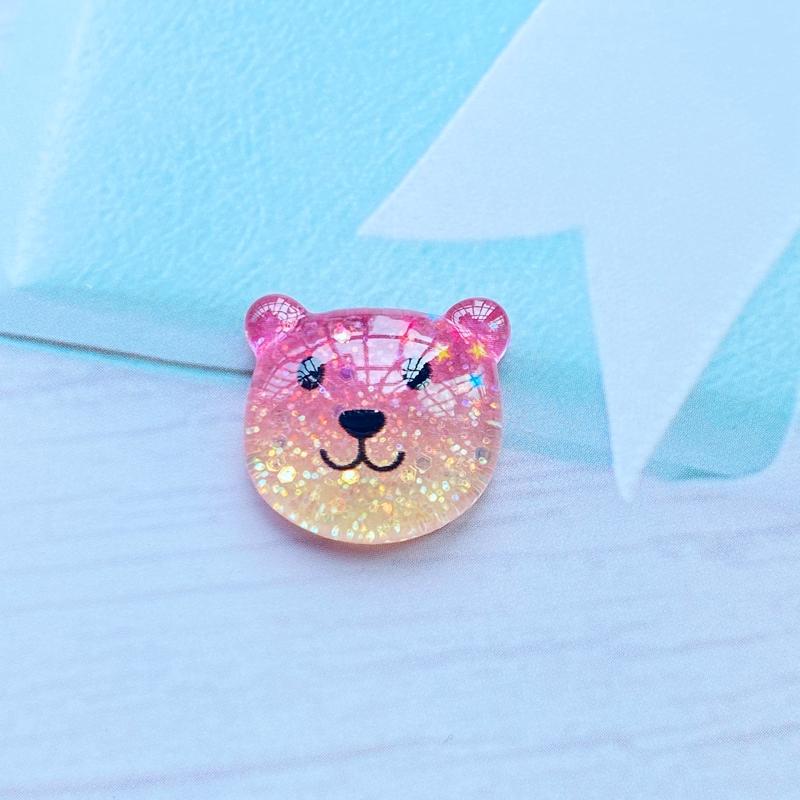 10/20 Peças Fofas Mini Brilhante Desenho Animado Animais/Sorvete Costas Planas Resina Scrapbooking DIY Joias Artesanato Decoração Acessórios G69