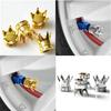 4pcs/lot Car Truck Motocycle Bike Valve Caps Crown Shaped Tire Wheel Stem Air Valve Cap Tyres