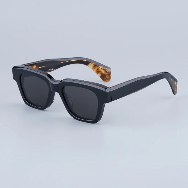 JMM Fellini Sunglasses Square High Quality High Street Punk Uv400 Men and Women Eyeglasses for Optical Prescripiton with Case