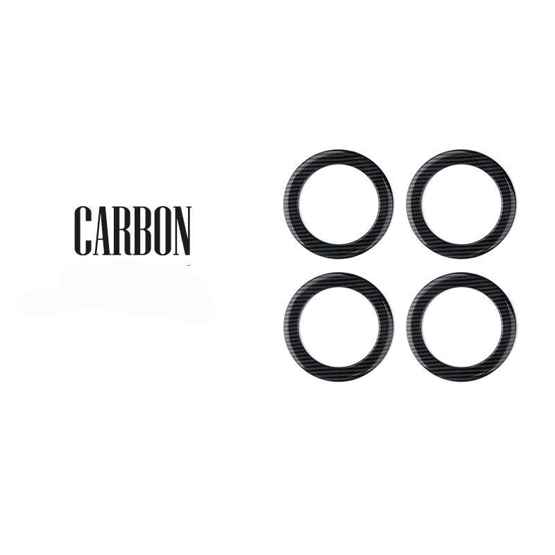 Car Tuning Carbon Fiber Central Console Gear Shift Window Button Air Vent Cover Accessories For Hyundai Staria -2026 LHD