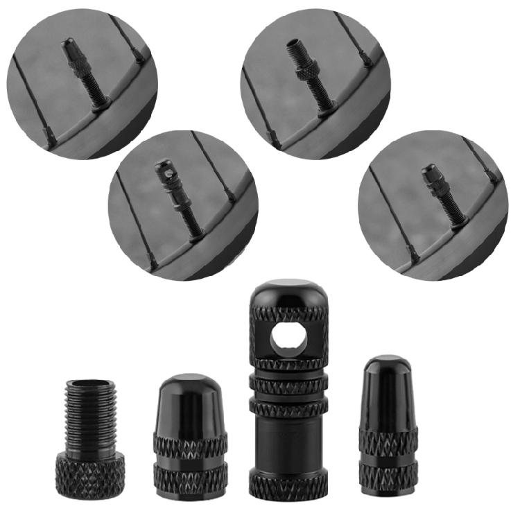 Universals Tubeless Valves Light Weight Bicycles Tire Valves Cores Tool for Easy Maintenances