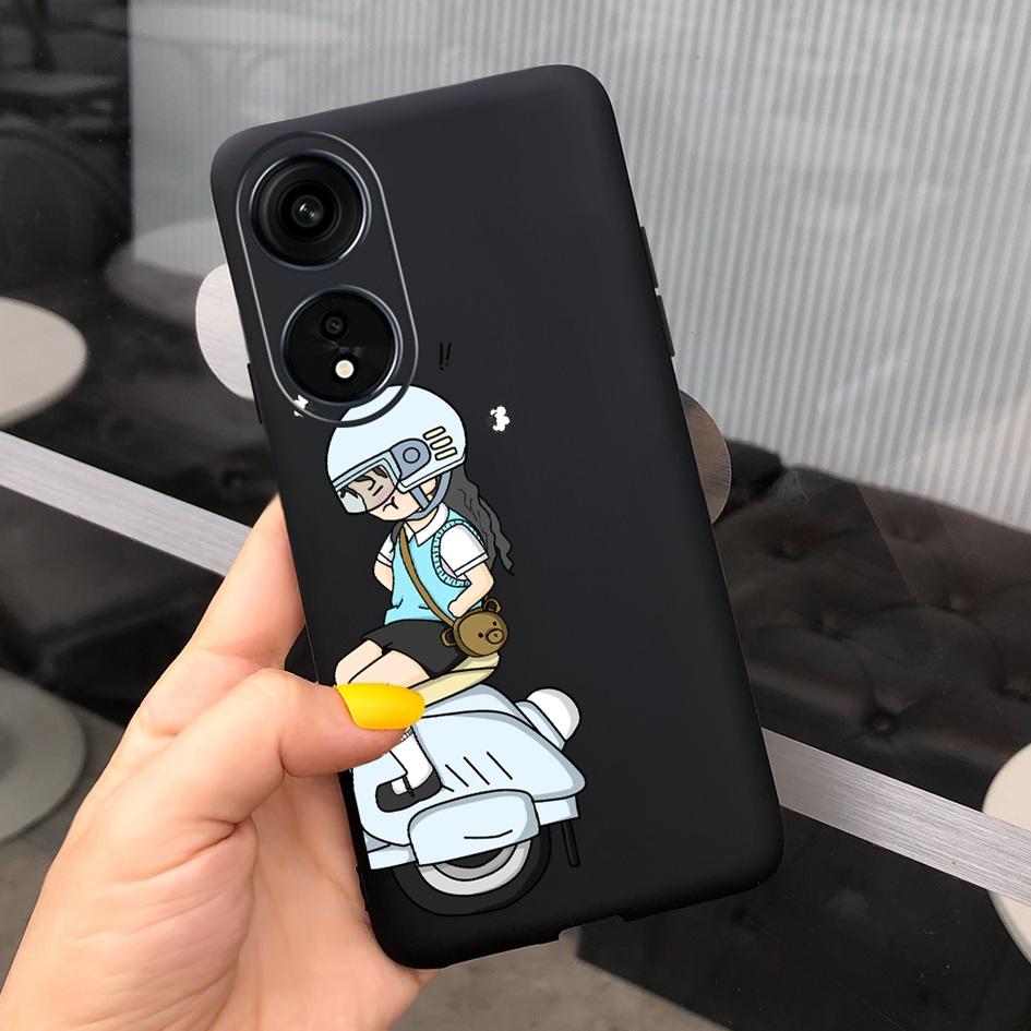 Für OPPO Reno8 T 5G Hülle Cover OPPO A78 Leopard Handyhülle Niedliche Kuh Weiche Rückseite Für OPPO Reno 8T 5G A 78 OPPOA78 A1 Pro Hülle