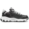 Skechers D'Lites Running Shoes Black/White/Gray Women's 12242-BKW