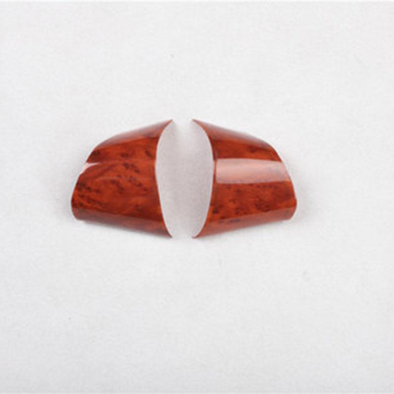 Interior Wooden Color Trim Center Console Cover Window Control Panel Moulding Trim Accessories For Toyota Corolla 2007-2013
