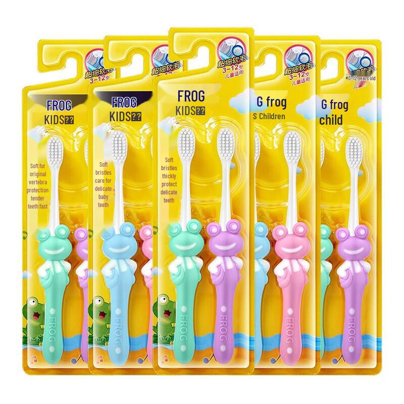

Frog Kids Soft-Bristle Toothbrush Set