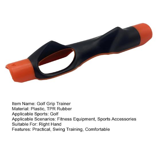 Golf Grip Trainer Golf Club Grip Training Aid for Right-Handed Golfers to Enhance Grip Strength Precision And Swing Techniques
