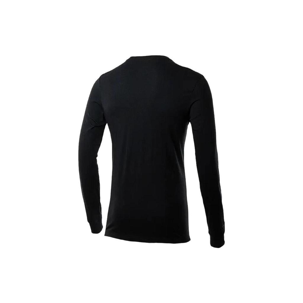 Nike T Shirts Men's Black Crew Neck Moderate Straight Fit DD3374-010