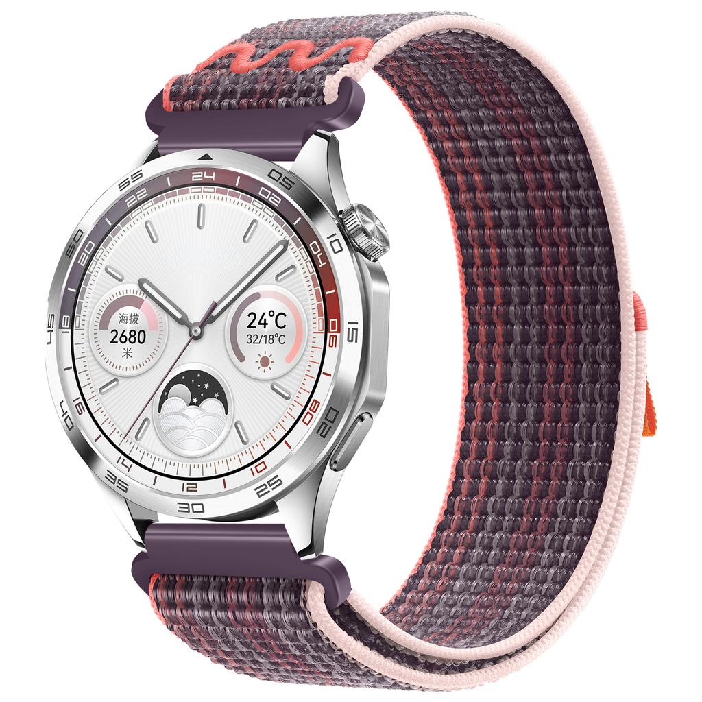 22mm 20mm Nylon Loop Band For Huawei Watch GT5/4/3/2 Pro 46mm Wristband Bracelet Samsung Watch 7 6 5 4 Amazfit GTR/Balance Strap
