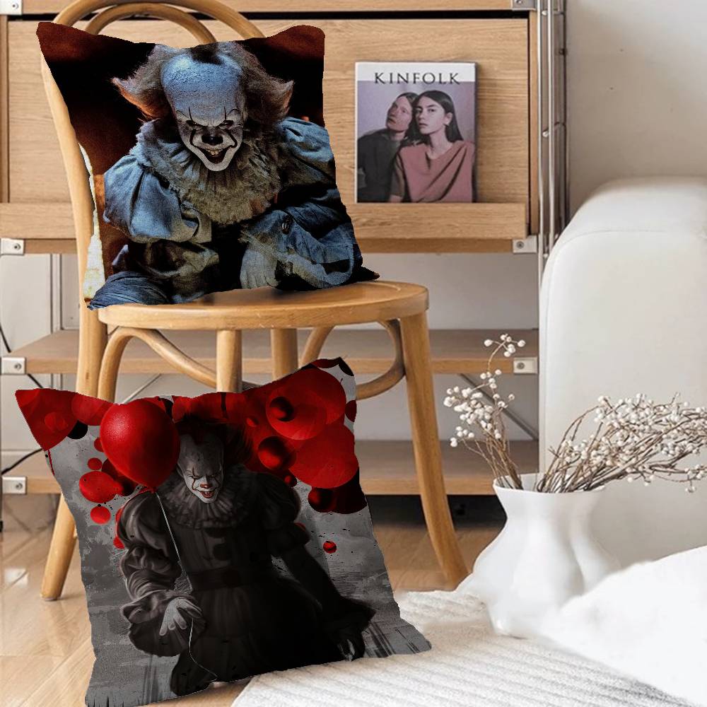 Horror Film I-It Personalized Pillow Dust Cover Bedroom Kids Party Decoration Pillowcase Birthday Children Gift