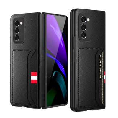 Slim Lightweight Leather Case For Samsung Galaxy Z Fold 2 4 Fold4 Fold2 5g Fold 3 Fold3 Shockproof Protective Cover