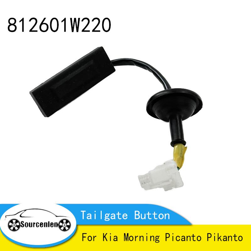 Ручка Двери Кнопка Открытия Замка Багажника Для Kia Morning Picanto Pikanto Кнопка Багажника Кнопка Задней Двери 812601W220 81260-1W220