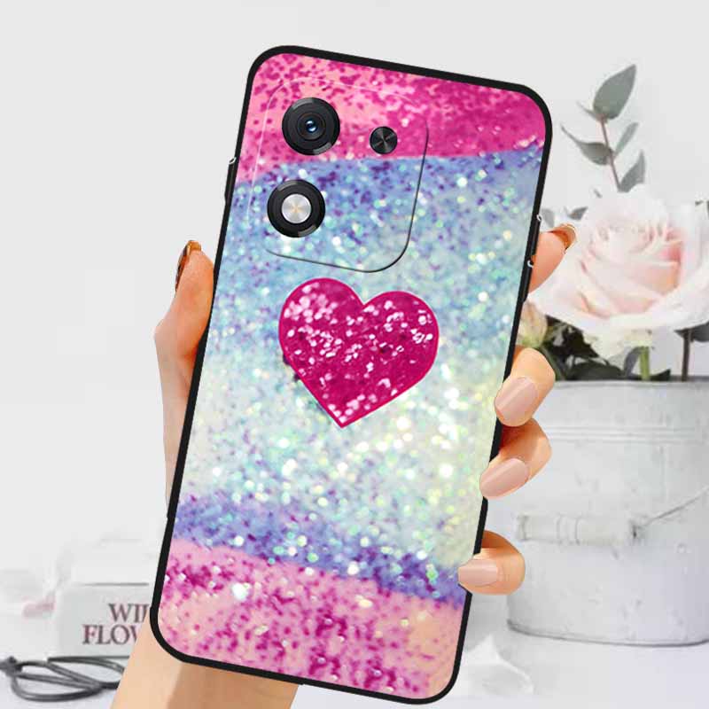 For Honor X70i 5G Case Luxury Marble Silicone Soft Phone Covers for Honor X70i 5G Protective TPU Back Shells ABR-AN00 Coque Capa
