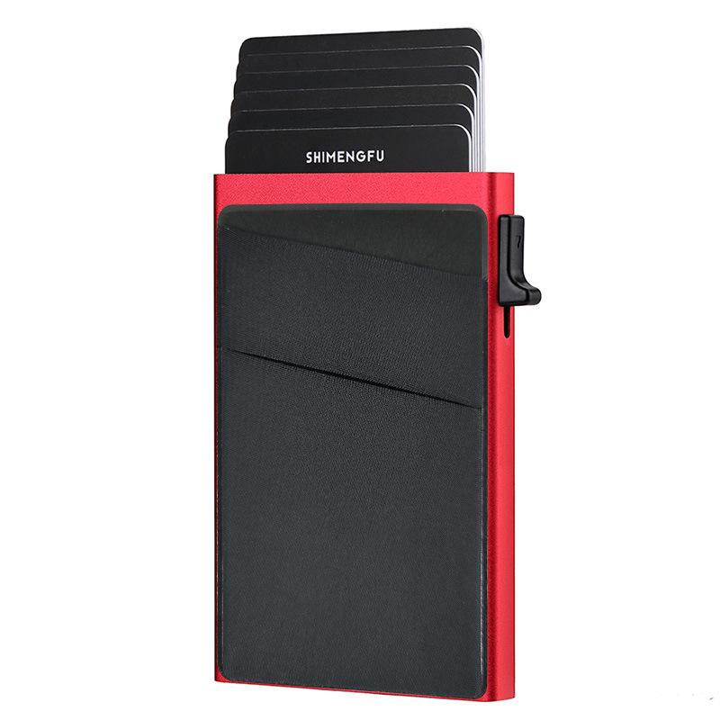 2023 Men's Ultra-Thin Aluminum RFID Card Holder Wallet