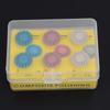 6pcs/set 3 Colors Mixed Dental Composite Resin Polishing Disc Kit Spiral   Brush Burs