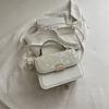 Small-scale Hand-held Small Square Bag Women's Bag, Digital Embossed Shoulder Bag, for Daily Commuting, Cross-body Bag