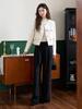 Mishow Women's Lace Shirt 2023 Autumn New Solid Commuter All-match Casual Elegant Fashion Long Sleeve Clothing Tops MXC44Z0127