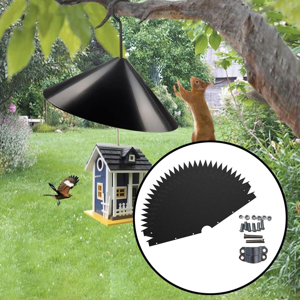 Bird -feeding Rods Squirrel Wrap to Simple Installation Tool Hanging Outdoor Protection for Garden