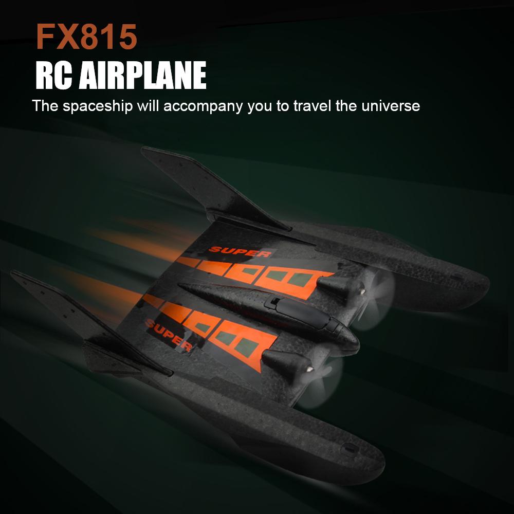 FX815 RC Plane Remote Control Airplane Ready To Fly 2.4Ghz 2 Channels EPP Foam Aircraft Model for