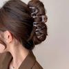 3PCS Wave hair clip headpiece cream colored back of the head, shark clip hairstyle for girls, new hair clip design