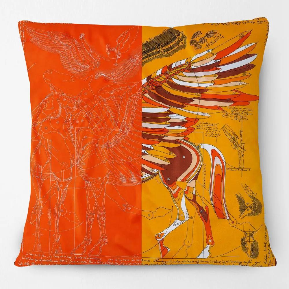 Fashion Multicolor Horse Head Cushion Covers Luxury Animals Sofa Decorative Pillows Case 45X45CM Decorative Pillows