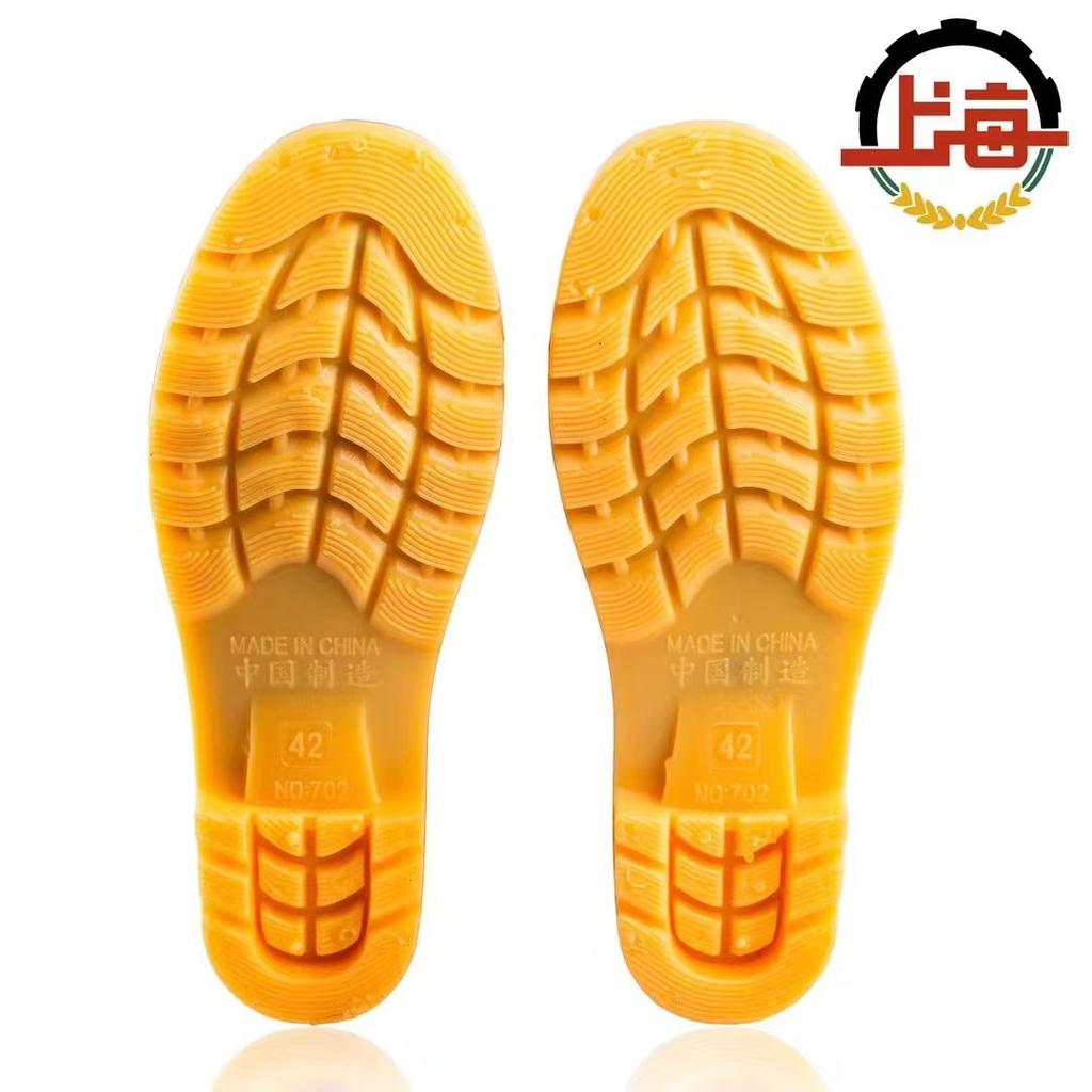 Rain shoes Adult plastic rain shoes High rain boots Waterproof, non-slip and wear-resistant overshoes Water boots