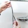 5m Car Door For Edge Guard Seal Strip Protector U Shape Trim Molding Carbon Fiber Resistant To UV Heat and Wear