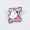 European & American Halloween Cartoon Monster Brooch Set – Creative Ghost Badge for Clothing & Hat Decoration