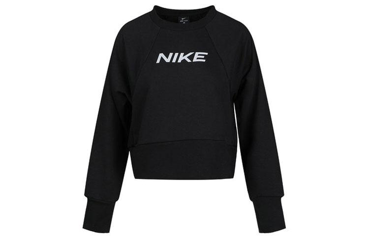 

Nike Sweatshirts Women s Black Crew Neck Moderate Regular CQ9306-010 L