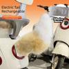 Autoadesivo Attivato dal Suono Coda Mobile Ricaricabile Peluche Coda Scodinzolante Ornamento per Veicolo