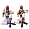 Ready Stock New Hunter x Hunter Hisoka Figure - 2 Styles Sitting Posture Collectible Model, Anime Figurine Toy Gift for Boys