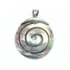 Exquisite Natural Shell Pendant Round High-end Specification 79x83mm, Can Be Used As DIY Necklace Bracelet Jewelry Fashion