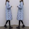 Warm Thickened Winter Coat Women Loose Over Knee Cotton Padded Jacket Mid Length Large Size