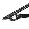 Popular Punk Styles Rivet Studded Belt PU Leather Waistband Adjustable and Great For Jeans Pants Various Occasion Outfit
