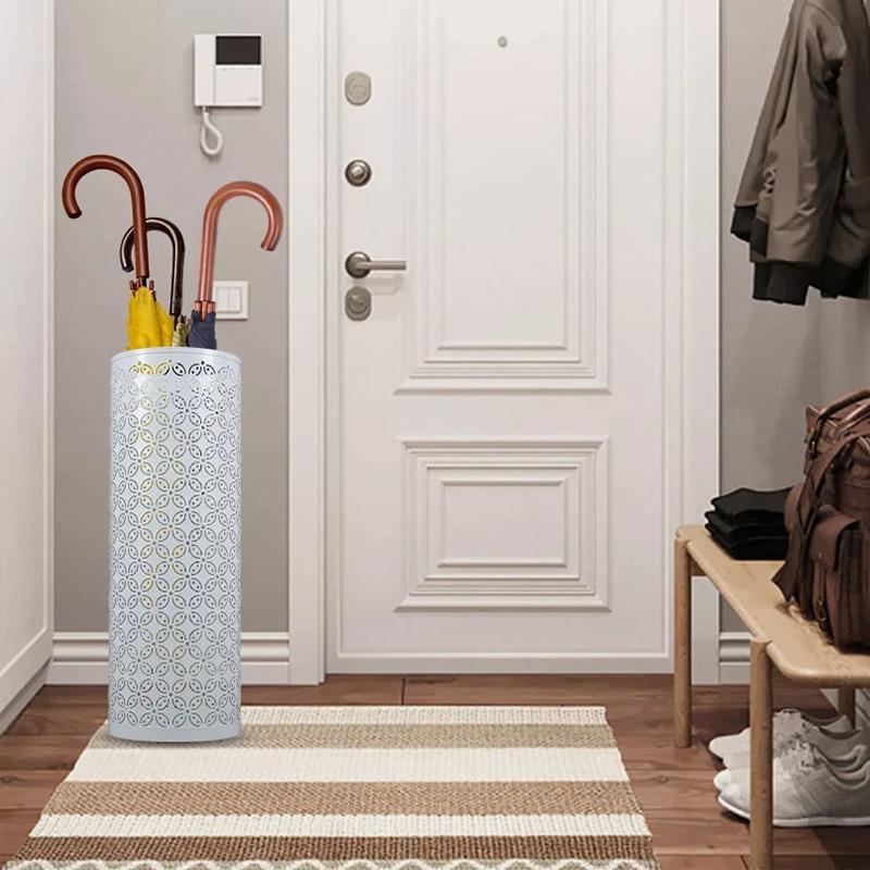 1PC Umbrella Rack Durable Umbrella Holder Home Rustproof Entryway For Canes and Umbrellas Space-Saving 2 Colors