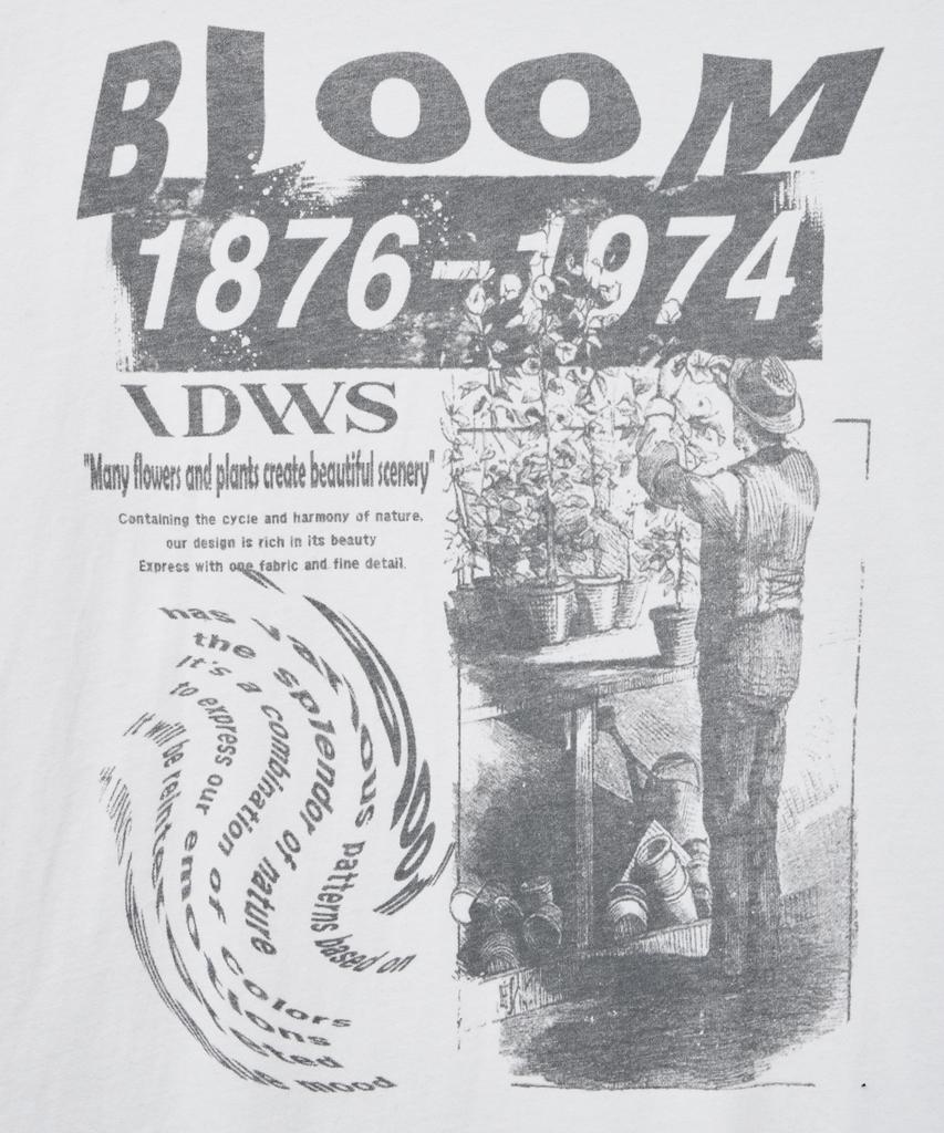 IDWS Blooming Garden T-Shirt White