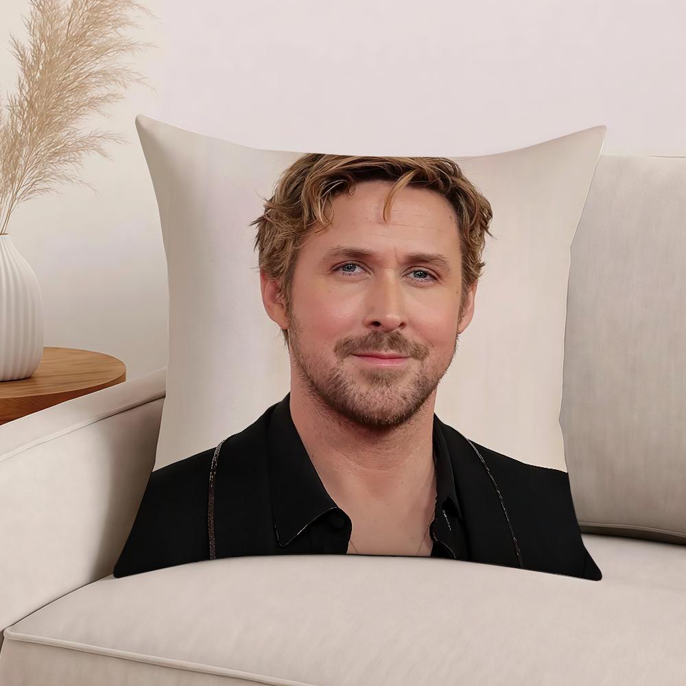 Actor Ryan Gosling Pillow Case Office Cushions Suitable For Sofa Car Bedroom Decorative Cushion Cover