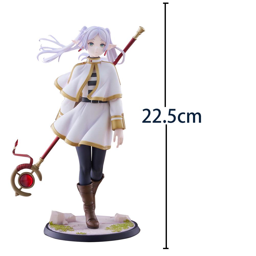 

Anime Frieren Figurine Frieren Action Figure with Acrylic Display Case Desktop Decorate statue Anime Gifts 22.5cm