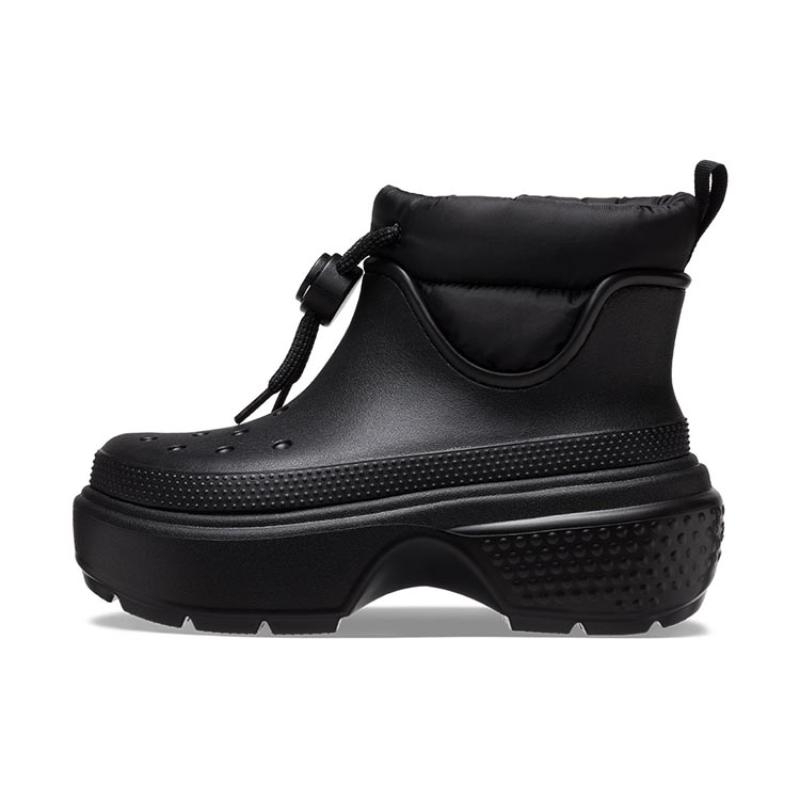 Crocs Other Igloo Puffy Warm Boots Short Snow Boots Women's Black
