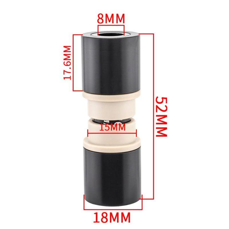 MTB Rear Shock Bushing ID 12.7mm OD 15mm Shock Absorber DU Bushing Universal Aluminum Alloy Bike Rear Shock Absorber