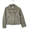 EMMETI Grey 22-207-08-110839 ANNABEL Double Rider Jacket In Lambskin Jacket 38 grayUsed