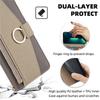 For Motorola Moto G35 5G Case Mirror Wallet Leather Phone Cover with Chain Shoulder Strap