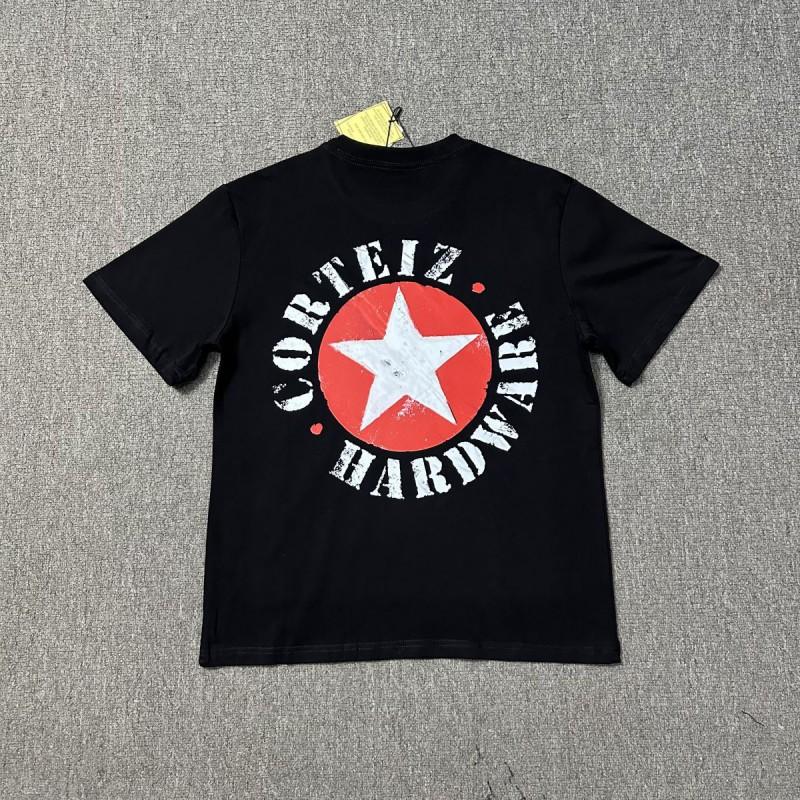 Corteiz Short Sleeve T-Shirt Streetwear Casual Hip Hop Couple Tee Men Women