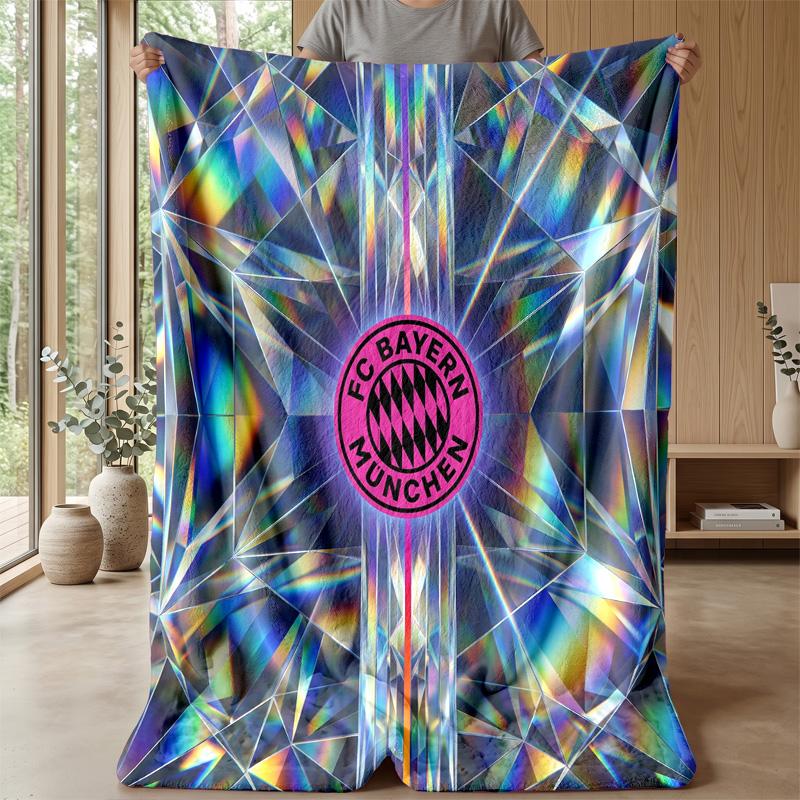 Bayern Munich Theme blanket Soft Flannel Blanket Plush Throw Blanket Cozy Sofa Bed Blanket for Home Decor