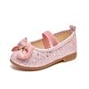 Girls' Princess Shoes Elsa Sequin Baby Single Leather Shoes Children's Performance Dance Little Girl's Spring and Autumn Shoes
