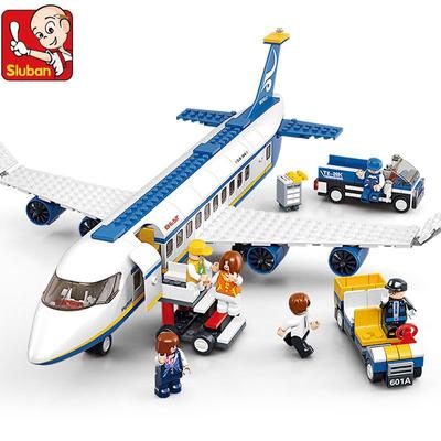 463 KS AirBus Model Letadla Stavebnice Sady Dětské Kutilské Kostky Klasické hračky