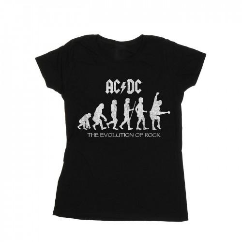 

ACDC Womens/Ladies Evolution Of Rock Cotton T-Shirt XXL