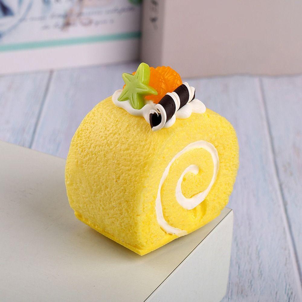 Cartoon Fidget Squeeze Toy Soft Mochi Squish Foam Toy New Cake Squeeze Toy Gift