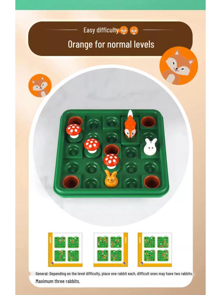 Xingtong Hüpfendes Kaninchen Logisches Denken Herausforderung Puzzle Spielzeug