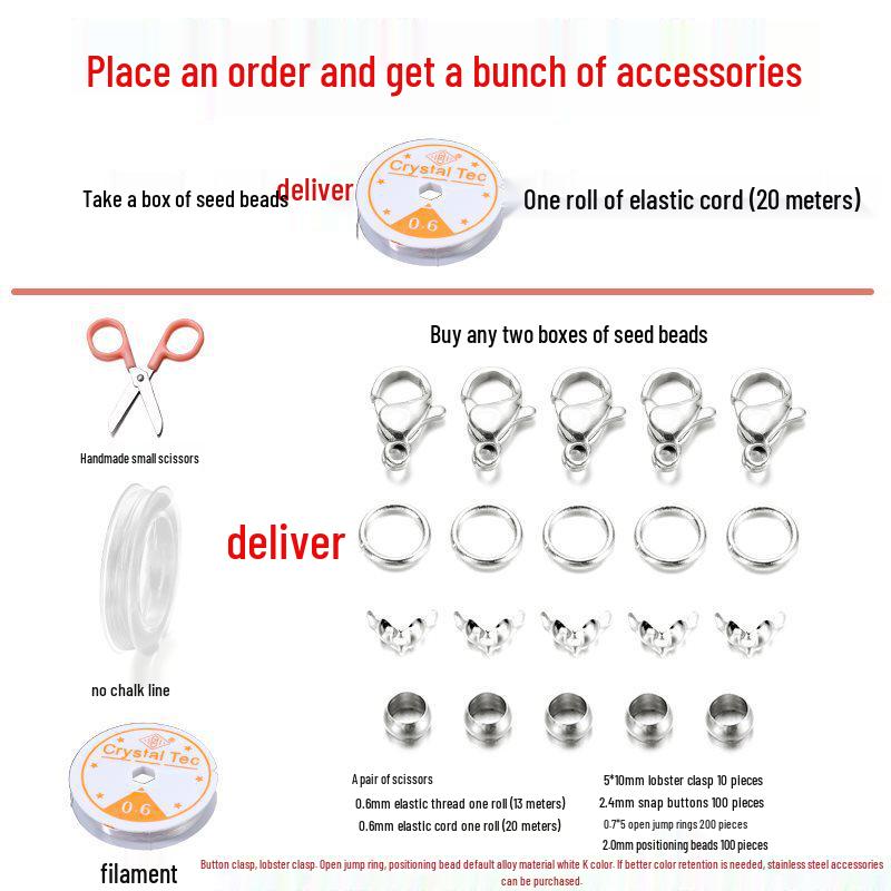 Superb Boxed Glass Seed Beads for Handmade DIY Jewelry