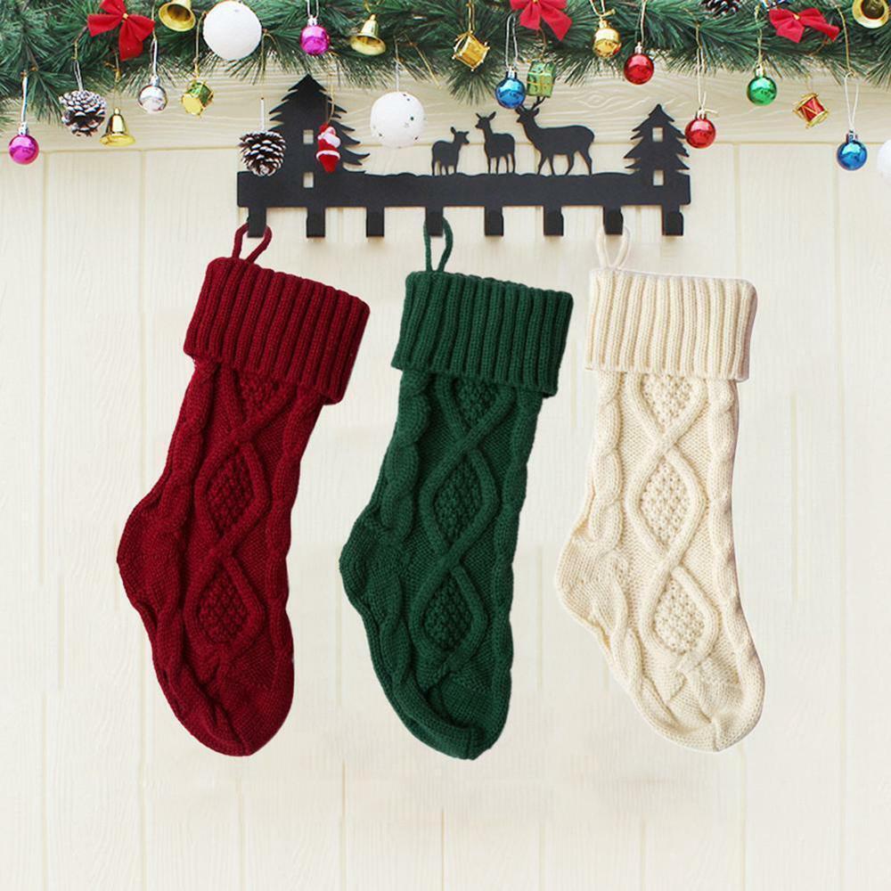 

Socks Candy Bags Party Supplies New Year Decoration Socks Home Decor Christmas Stocking Gift Bags